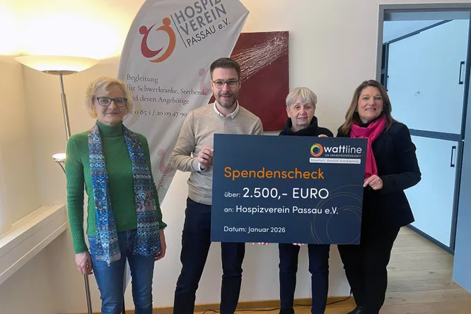 Spendenübergabe Hospizverein Passau